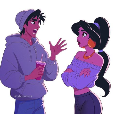 Aladdin Art, Foto Disney, I Name, Disney Princess Artwork, Kingdom Hearts Fanart, Disney Jasmine, Disney Fanart, Disney Crossovers, Cartoon Books