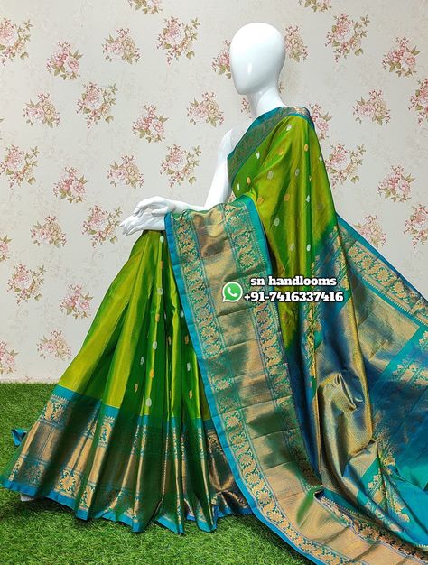 Gadwal Saree Blouse Patterns, Pattu Sarees Designs, Green Sarees Pattu, Pattusarees Blouse Designs, Latest Pattu Sarees With Price 2023, Gadwal Pattu Sarees Latest With Price, Pattu Sarees Color Combinations, Light Weight Pattu Sarees Latest, Pattu Saree Color Combinations Latest