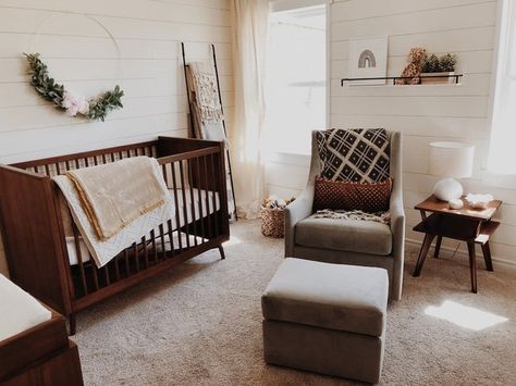 Brown Crib, Farmhouse Nursery, Fantastic Baby, Baby Sleep Problems, Baby Room Design, Nursery Baby Room, Baby's Room, Modern Nursery, Boho Nursery