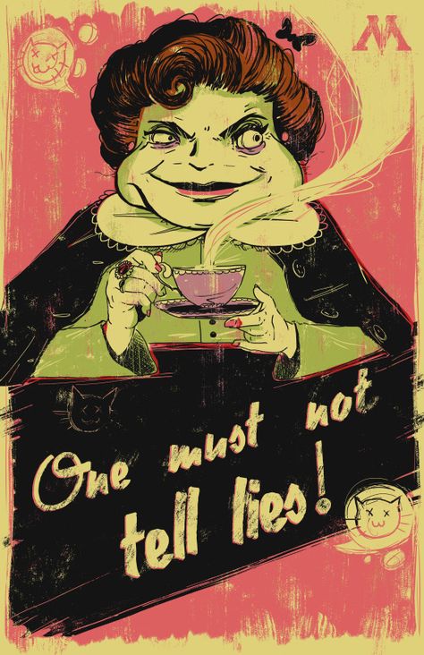 Umbridge Fanart, Honey Cafe, Harry Potter Professors, Harry Potter Groups, Potter Fanart, Dolores Umbridge, Daily Prophet, Harry Potter Illustrations, Harry Potter Artwork