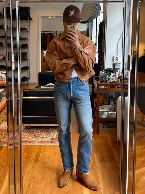 80’s Aesthetic, Western Outfits Men, Beams Plus, Dinner Jacket, Richard Madden, Current Styles, Winter Fits, Fashion Story, Engineered Garments