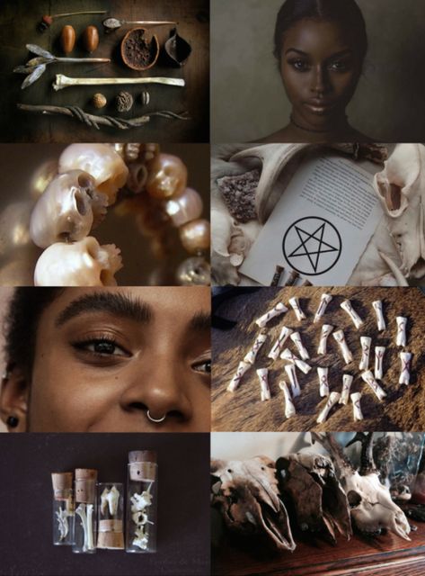 Hoodoo Witch Aesthetic, Bone Witch Aesthetic, Black Witch Aesthetic, The Bone Witch, Bone Witch, Star Witch, Witch Aesthetics, Fire Witch, Christmas Witch