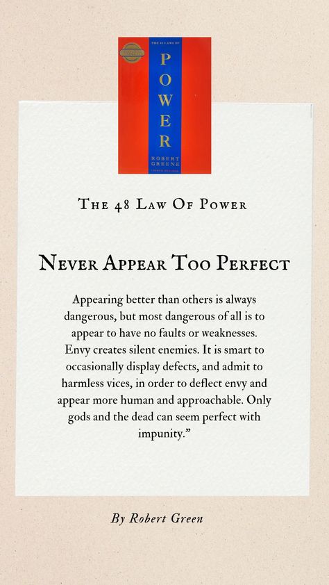 Law Of Power, Robert Greene Books, Laws Of Power, 48 Laws Of Power, Robert Greene, Best Quotes From Books, Man Up Quotes, Self Development Books, Books For Self Improvement