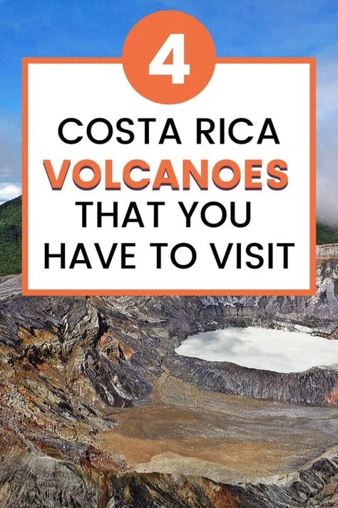 Costa Rica Volcano, Costa Rico, Costa Rica Beaches, San Jose Costa Rica, Travel Inspiration Destinations, Central America Travel, Volcano National Park, Most Beautiful Beaches, America Travel