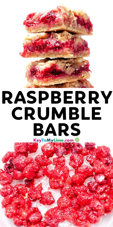 My Incredible Recipes.com Desserts, Fresh Raspberry Desserts, Raspberry Desserts Easy, Fresh Raspberry Recipes, Raspberry Recipes Dessert, Raspberry Crumble Bars, Raspberry Dessert, Raspberry Bread, Oatmeal Crumble