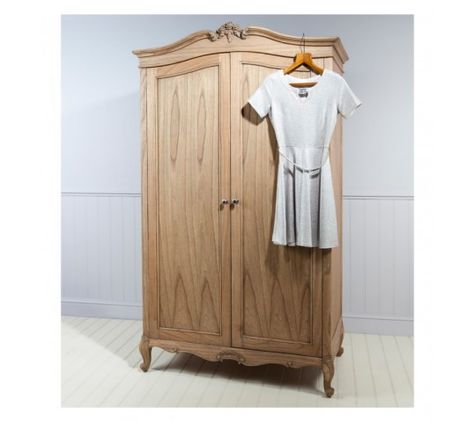 With a stunning chic French styled design the Chic Weathered 2 Door Wardrobe is a classically crafted piece of furniture that will imbue elegance to your bedroom. Hand crafted with exquisite attention to detail using Mindy ash solids and veneers finished with silver knobs capturing true traditional style. French Furniture Design, Weathered Wood Finish, Vintage Armoire, Sale Furniture, Double Wardrobe, Wooden Wardrobe, 2 Door Wardrobe, Matching Furniture, Vintage Wardrobe