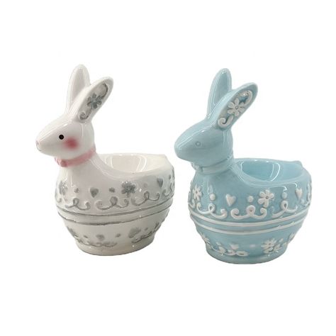 Easter Cute Bunny Ceramic Egg Holder - Buy Easter Ceramic Egg Cup,Easter Ceramic Candle Holder,Easter Cute Bunny Ceramic Egg Cup Holder Product on Alibaba.com Clay Egg Holder, Ceramic Egg Cup, Easter Egg Cups, Ceramic Egg Holder, Bunny Ceramic, All Season Room, Egg Cups Holders, Easter Cute, Ceramic Egg Cups