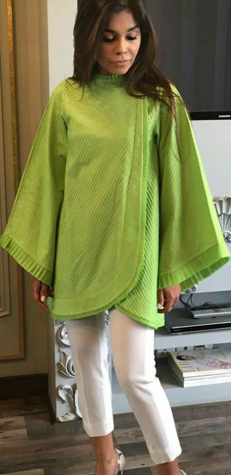 New Kurta Designs For Women 2022, Western Kurta For Women, Pakistani Shirts Designs Casual, C Cute Kurti Design, Pakistani Shirts Designs, Trendy Tops For Women Casual Indian, Kurta Sleeves Design Women, Western Tunic Designs, Pakistani Kurta Designs Women