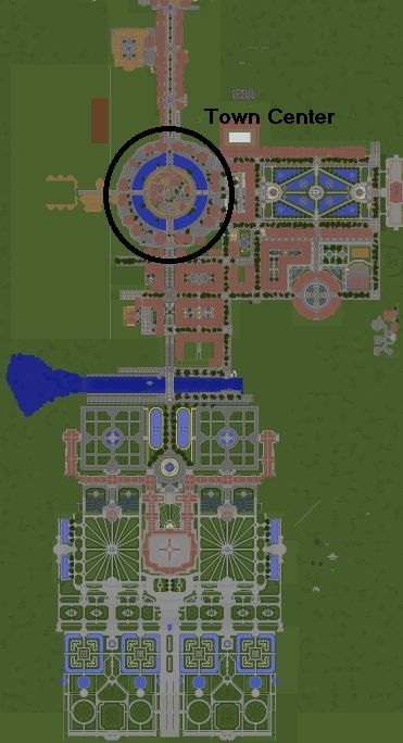 Minecraft Town Blueprints, Minecraft Town Center Ideas, Construction Minecraft, Minecraft Building Guide, Minecraft Structures, Minecraft Banner Designs, Minecraft Castle, Diy Minecraft, Minecraft Medieval