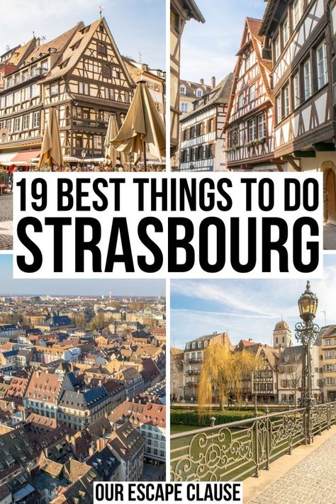 From wine tasting to Christmas markets, here are the best things to do in Strasbourg!  trip to strasbourg france | strasbourg trip | strasbourg vacation | what to do in strasbourg france | what to see in strasbourg france | things to see in strasbourg | where to go in strasbourg | day trips from strasbourg | things to do in alsace | where to go in alsace | france vacation | trip to france What To Do In Strasbourg France, Things To Do In Strasbourg France, Strasburg France Strasbourg, Strasberg France, Strasbourg France Christmas, Strasburg France, Strasbourg Christmas, France Strasbourg, Viking Cruise