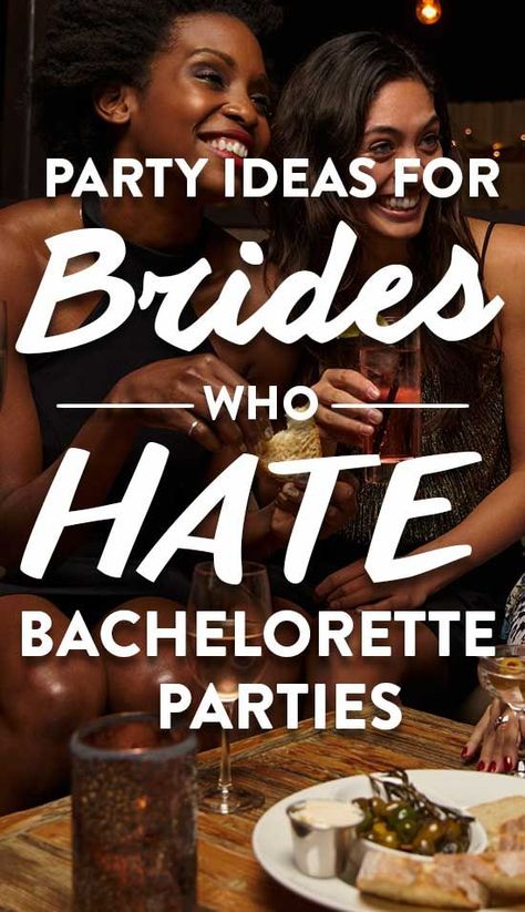 8 Bachelorette Party Ideas For The Brides Who Hate Bachelorette Parties Bachelorette Party Ideas Unique, Bachelorette Party Ideas Classy, Ideas For Bachelor Party, Bachelorette Party Straws, Wild Bachelorette Party, Classy Bachelorette Party, Bachelorette Party Sash, Bridesmaid Diy, Fun Bridal Shower Games