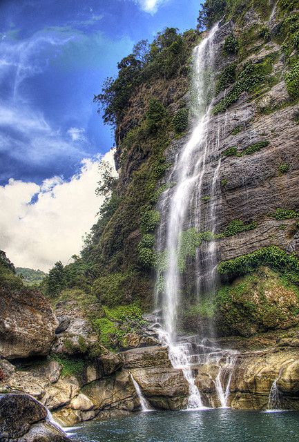 stunning Bomod-Ok Falls in Sagada, Mountain Province, Philippines Sagada Philippines, Sagada, Travel Philippines, Philippines Travel, Hawaii Beaches, Tourist Spots, Beautiful Waterfalls, Spain Travel, Travel Pictures