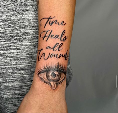 Time Heals All Wounds Tattoo, Native Tattoos, Healing, Tattoos