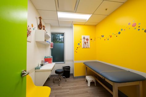 Pedia Clinic Interior Design, Pedia Clinic, Clinic Interior, Clinic Interior Design, Construction Area, Colorful Murals, Chevy Chase, Interior Design Concepts, Sparks Joy