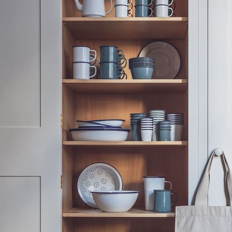 British Standard Cupboards (@britishstandardcupboards) • Instagram photos and videos Falcon Enamelware, Electric Hob, Small Dishes, Salt Spring Island, Roast Dinner, Interiors Dream, Herb Pots, Deep Plate, Baking Set