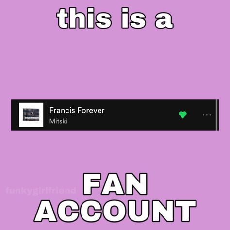 Francis Forever Aesthetic, Mitski Aesthetic Album Cover, Francis Forever Mitski, Francis Forever, Mitski Song Lyrics Aesthetic, Mitski Meme, Mitski Loving Feeling, My Tho, Frank Iero