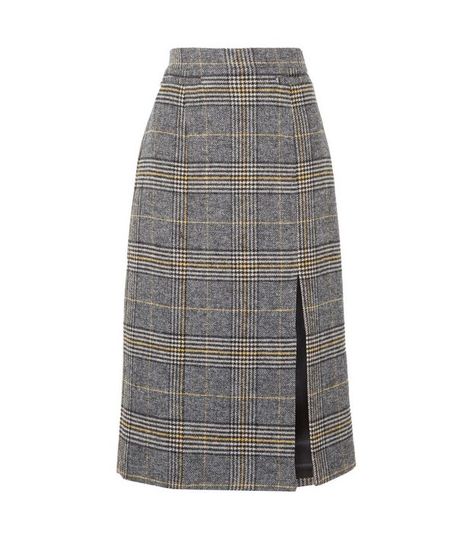 Cool Work Outfits, Gray Skirts, Cocktail Skirt, Checked Skirt, Cocktail Skirts, Holiday Skirts, Colorful Skirts, Grey Skirt, Evening Skirts