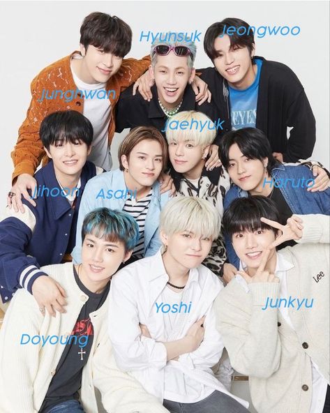 Treasure Kpop Group Photo Ot10, Treasure Birthday List, Treasure Group Photo, Treasure 10, Treasure Ot10, Treasure Members, Baby Park, Kpop Profiles, Song Min-gi