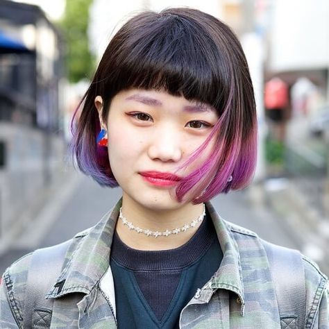 50 Cool Ways to Wear Ombre if You Have Short Hair | Hair Motive Hair Motive Pink And Purple Hair, Dyed Hair Pastel, Korean Hair Color, Short Ombre Hair, Dip Dye Hair, Colored Hair Tips, Corte Bob, Trendy Hair Color, Short Hair Color