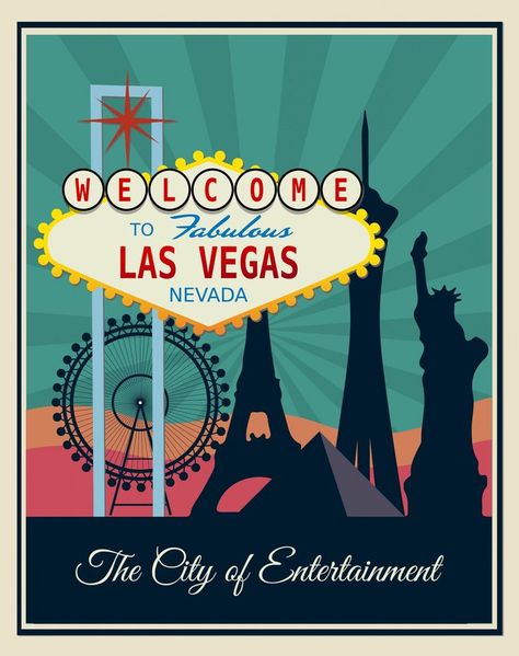 Las Vegas Travel Poster, Las Vegas Travel, Vegas Travel, Las Vegas Trip, Las Vegas Nevada, Vintage Holiday, Travel Poster, Sacramento, Public Domain