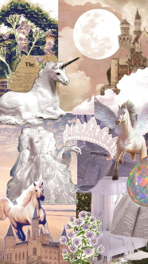 #unicorn #magical #fairy Unicorn Collage, Unicorn Aesthetic, Magical Fairy, Aesthetic Collage, Create Collage, Connect With People, Your Aesthetic, Creative Energy, Mood Boards