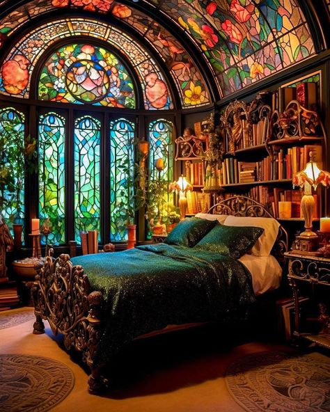 All Posts • Instagram Fantasy Beds, Dream Townhouse, Luxury Dorm, Stained Glass House, Luxury Dorm Room, Boho Rooms, Houses Inside, Dorm Room Decor Ideas, Wash Room