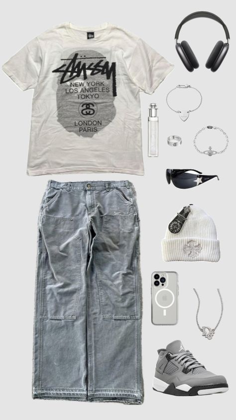 School Outfit Inspo Casual, Short People Outfits, Street Wear Outfit Ideas, Street Style Outfits Casual, Fit Checks, Diy Vetement, Fits Clothes, Tomboy Style Outfits, Mein Style