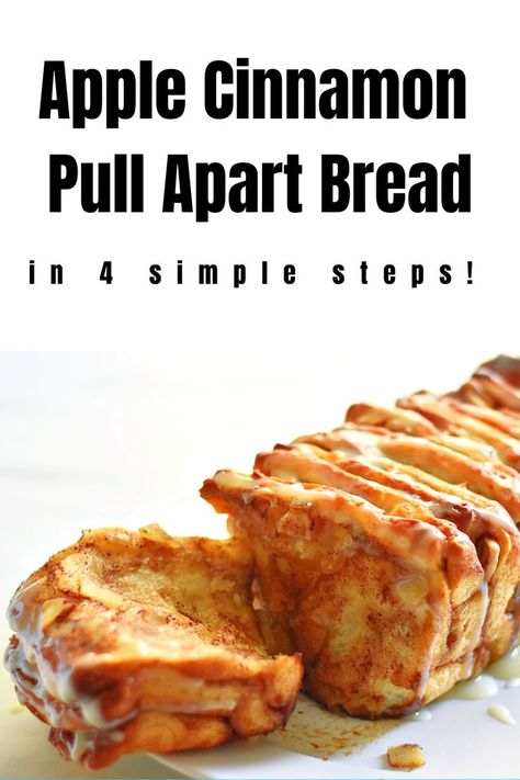 Easy Cinnamon Apple Pull Apart Bread recipe!One of the easiest and tastiest bread recipes that we can make at home with simple ingredients. Apple pull apart bread is filled with bits of apple, warm aroma of cinnamon and sugar all wrapped around a sweet yeast dough. It’s baked to perfection and tastes like an apple pie in the form of a soft and moist cinnamon bread. Apple Sauce Cinnamon Bread, Sourdough Discard Apple Pull Apart Bread, Sourdough Apple Pull Apart Bread, Apple Cinnamon Yeast Bread, Sweet Pull Apart Bread, Apple Yeast Bread Recipe, Yeast Bread Recipes Sweet, Apple Pie Pull Apart Bread, Apple Cider Pull Apart Bread