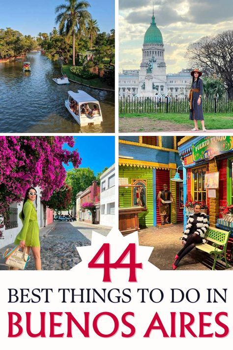 A Buenos Aires local shares 44 activities in Buenos Aires to do. All the popular sites & attractions + hidden local gems. Buenos Aires Itinerary, Things To Do In Argentina, Buenos Aires Travel, Travel Argentina, Local Travel, Machu Picchu, Japanese Garden, Summer Travel, Great Places