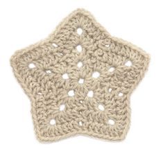 Xmas Star, Crochet Star Patterns, Star Applique, Star Crochet, Crochet Star, Beginner Crochet Tutorial, Star Motif, Motif Pattern, Simple Crochet