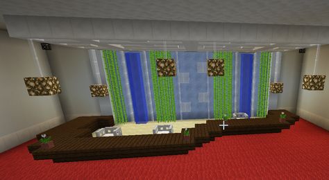 Minecraft Reception Desk Ideas, Minecraft Reception Desk, Reception Desk Design, Reception Design, Minecraft Party, Reception Desk, Desk Design, Amusement Park, Minecraft