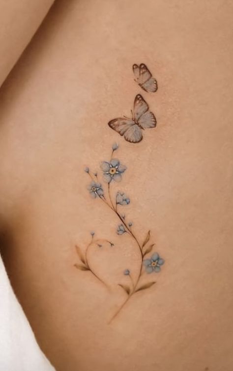 Yellow Butterfly Tattoo Ideas, Yellow Butterfly Tattoo, Butterfly Tattoo Ideas, Pretty Tattoos For Women, Cute Tattoos For Women, Yellow Butterfly, Pretty Tattoos, Tiny Tattoos, Butterfly Tattoo