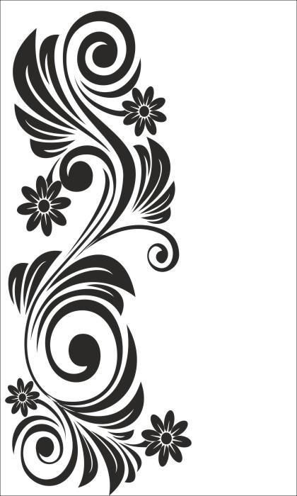 Door Mats Ideas, Flower Stencil Patterns, Sewing Logo, Alpona Design, Simple Hand Embroidery Patterns, Peacock Wall Art, Door Design Images, Flower Drawing Design, Stencils Printables