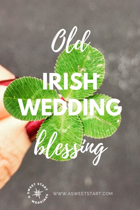 Irish Wedding Toast, Vows Examples, Personal Wedding Vows, Irish Wedding Blessing, Vow Ideas, Small Private Wedding, Ceremony Readings, Wedding Ceremony Readings, Wedding Prayer