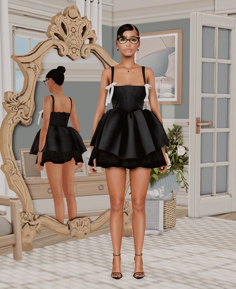 Sim Previews | Collection from TTopixx | 16 posts | Patreon Sims 4 Prom Decor Cc, Designer Clothes Sims 4 Cc, Sims 4 Family Cc, Rich Sims 4 Cc, Sims 4 Short Dress, Sims 4 Cc Designer, Black Sims 4 Mods, Sims 4 Formal Cc, Glam Aesthetic Outfit