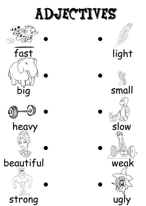 Kindergarten Worksheets English Word Problems Kindergarten, Opposites Worksheet, Rhyming Worksheet, Adjective Worksheet, English Worksheets For Kindergarten, Kindergarten Worksheets Free Printables, English Worksheet, Free Kindergarten Worksheets, Learning English For Kids