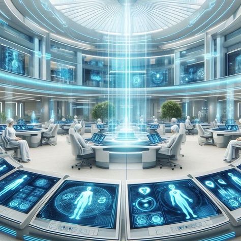 Scifi Lab, Futuristic Laboratory, Futuristic Architecture Future City, Futuristic Lab, Space Ships Concept, Anime Tv, Future Gadgets, Space Ship Concept Art, Technology Lessons