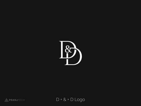 D&D Logo by Pranj Patel Dd Monogram Logo Design, Dd Logo, Superhero Designs, D Logo, Monogram Logo Design, Letter Logo Design, Superhero Design, Design District, Logo Ideas