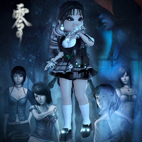 Japanese Horror Game Protagonist Outfit, 2000s Horror Game Protagonist, Royale High Hacks, Horror Protagonist, Royal High Fits, Royale High Outfit Ideas, Horror Game Protagonist, Game Protagonist, Retro 2000s