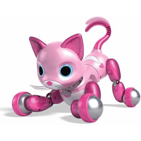 Zoomer Kitty, Interactive Cat, Bella Walmart Exclusive, Multicolor Xmas Gifts For Kids, Robot Cat, Kids Electronics, Kitten Toys, Hello Kitty Backgrounds, Cat Kids, Robot Toy, Pink Cat, Present Gift