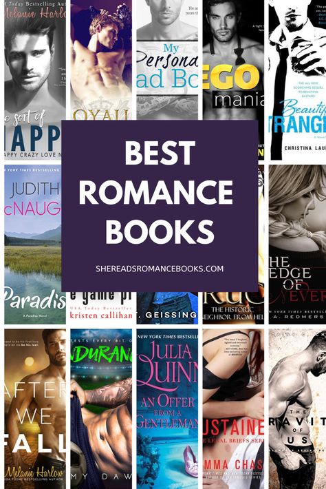 Check out my list of best romance books ever written. All of these are romance books worth reading and are on my all-time favorite book list. This list includes contemporary romance books, historical romance books, sports romance books, bad boys of romance, college romance books and new adult romance books. Best Romantic Books, Best Romance Books, College Romance Books, New Romance Books, Sports Romance Books, Reading Romance Novels, Steamy Romance Books, Romance Books Worth Reading, Best Romance Novels