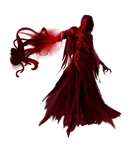 Hundun Chaos Mage - Pathfinder 2E PFRPG PFSRD DND D&D 3.5 4E 5E 5th ed d20 fantasy Fantasy Cultist, Blood Mage, Pathfinder 2e, Shadow Monster, Dark Creatures, Horror Monsters, Dnd Monsters, Vampire Art, Monster Concept Art