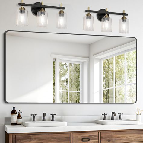 Bathroom mirror and lighting ideas