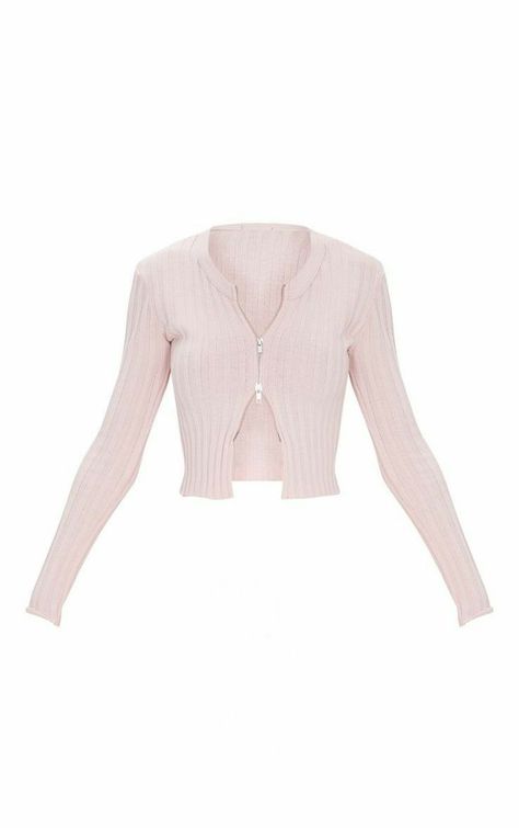 Pink Head, Mode Zara, A Crush, Pink Outfits, Long Sleeve Crop, Dream Clothes, Pink Aesthetic, Baby Pink, Aesthetic Clothes