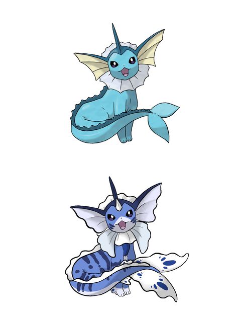 Pokemon Gijinka Eeveelution, Ground Type Eeveelution, Vaporeon And Umbreon, Poison Eeveelution, Eeveelutions Stickers, Eeveelutions Fanmade, Eevee Evolutions Art, Evee Evolution Art, Fakemon Eeveelution