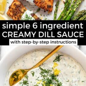 5 Minute Creamy Dill Sauce for Salmon Salmon Lemon Dill Sauce, Salmon Sauce Creamy, Dill Sauce For Fish, Creamy Dill Sauce For Salmon, Sauces For Salmon, Fast Family Dinners, Salmon Fish Cakes, Dill Sauce For Salmon, Salmon Burger Recipe