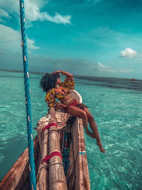 Zanzibar,Tanzania Zanzibar Travel, Tanzania Travel, Best All Inclusive Resorts, Africa Do Sul, Beach Cover Ups, Black Luxury, Black Travel, Beach Poses, Island Girl