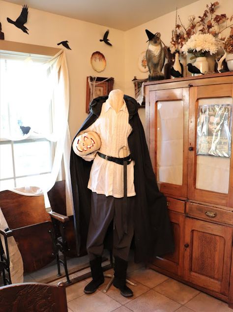 Sleepy Hollow Themed Party, Sleepy Hallow Halloween Decorations, Sleepy Hollow Halloween Decor, Sleepy Hollow Decorations, Sleepy Hollow Decor, Sleepy Hollow Costumes, Sleepy Hollow Party, Sleepy Hollow Halloween Decorations, Sleepy Hollow Aesthetic