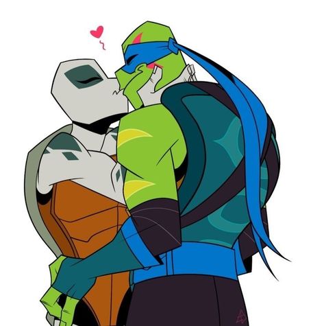 Future Leonardo Tmnt, Tmnt Design, Kissing Poses, Tmnt 2018, Rottmnt Leo, Teenage Mutant Ninja Turtles Movie, Ninja Turtles Movie, Tmnt Movie, Leonardo Tmnt