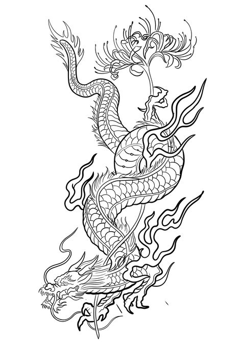 Chinese Mythology Tattoo, Twin Dragon Tattoo, Japan Dragon Tattoo, American Traditional Dragon Tattoo, Swirl Tattoo, Birthday Tattoo, Chinese Mythology, Hand Tattoos For Guys, S Tattoo